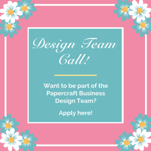 Design Team Call 1 - Papercraft Business